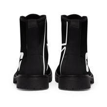 將圖片載入圖庫檢視器 Men&#39;s Canvas Shit Kicker Boots (Midnight)
