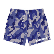 將圖片載入圖庫檢視器 Camo Swim Trunks (Aqua)
