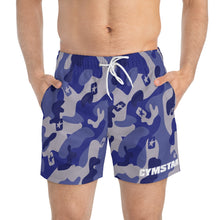 將圖片載入圖庫檢視器 Camo Swim Trunks (Aqua)
