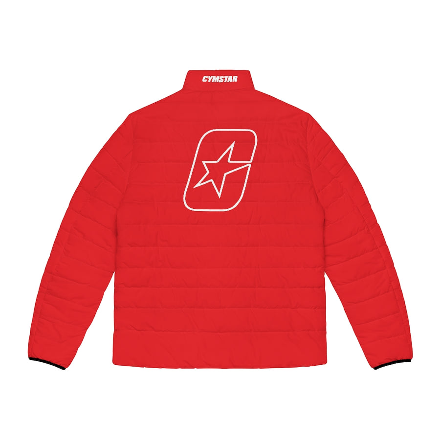 C-Star Men's Puffer Jacket (Cherry)