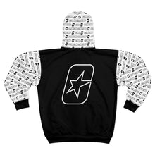 將圖片載入圖庫檢視器 BRANDO Zip Hoodie (B&amp;W)
