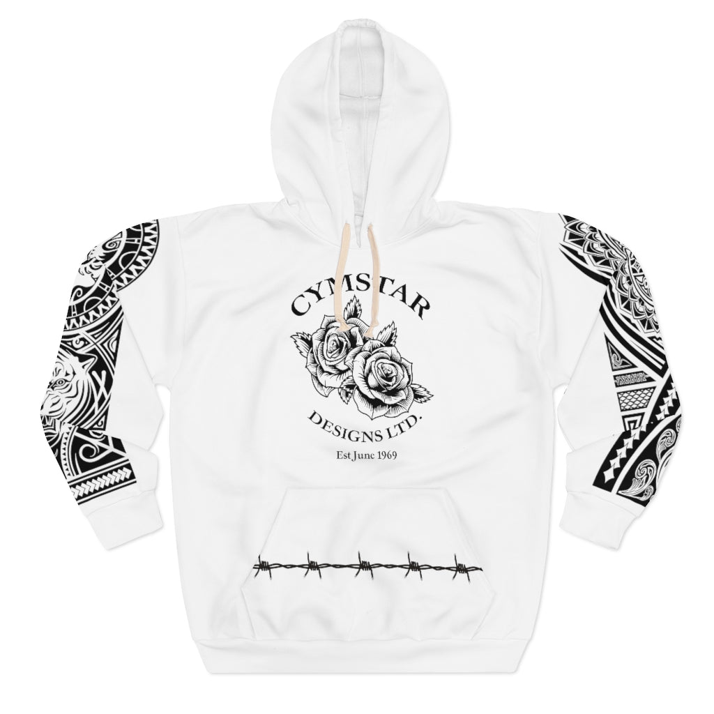 TAT Pullover Hoodie (Snow)