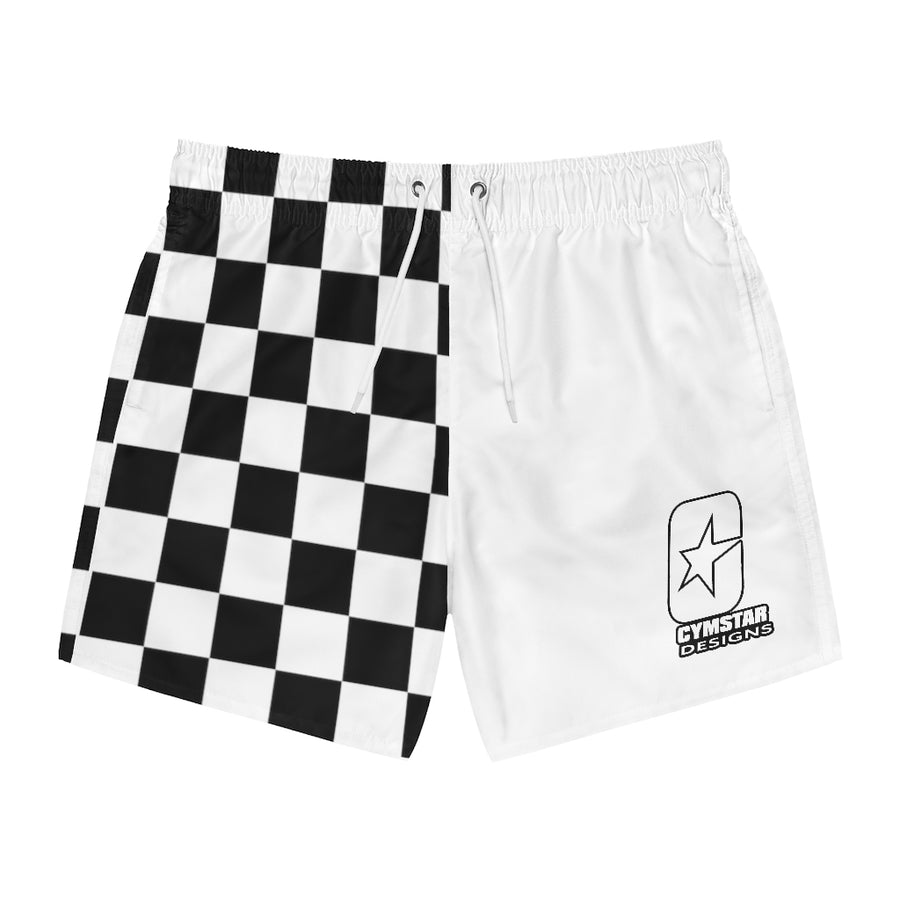 CHECKERS Swim Trunks (Snow)