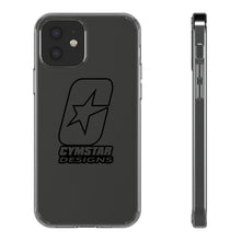 Load image into Gallery viewer, CYMSTAR Clear Cases (Black Logo)
