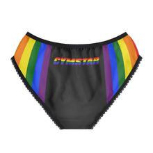 將圖片載入圖庫檢視器 PRIDE Women&#39;s Briefs (Midnight)
