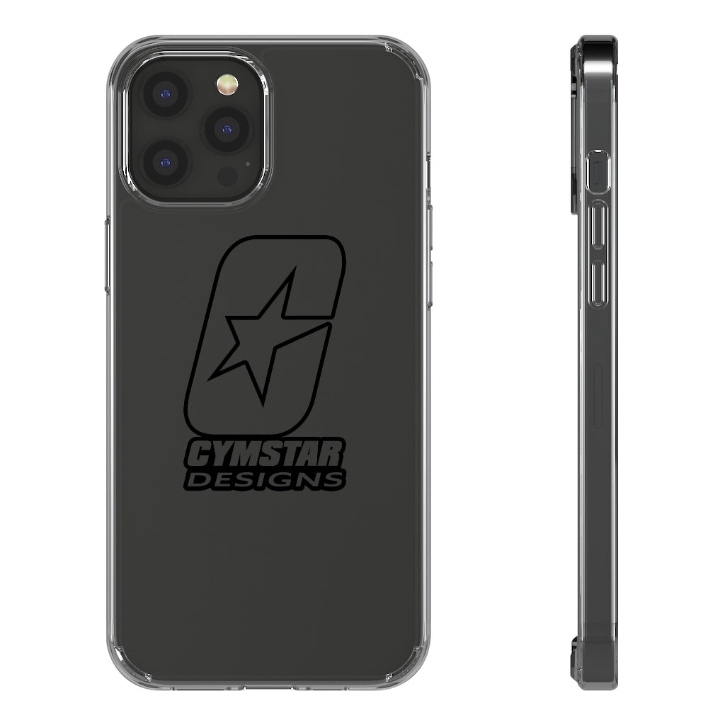 CYMSTAR Clear Cases (Black Logo)