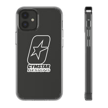 Load image into Gallery viewer, CYMSTAR Clear Cases (White Logo)
