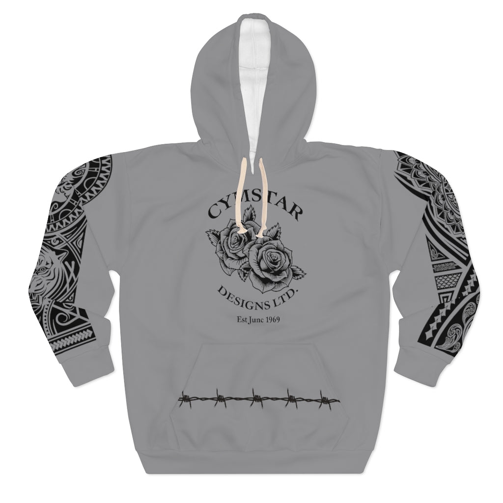 TAT Pullover Hoodie (Smoke)